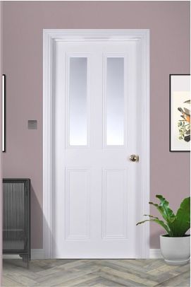 Ardmore 2 Lite (40mm) White Primed Pre-glazed