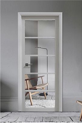 Kew White Pre-Glazed 5-Lite (40mm)