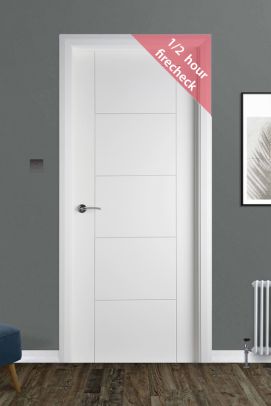 White Primed Iseo 1/2 Hour Firecheck (44mm)