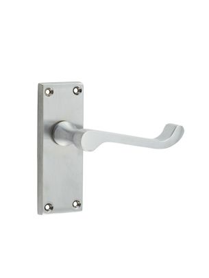 Contract Satin Chrome Scroll Handle