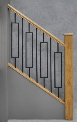 Black Rectangle Spindle