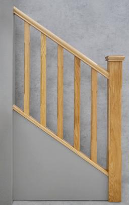 Oak Chamfered Spindle