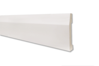 5" Bevelled Skirting Pre-Finished PS Plastic