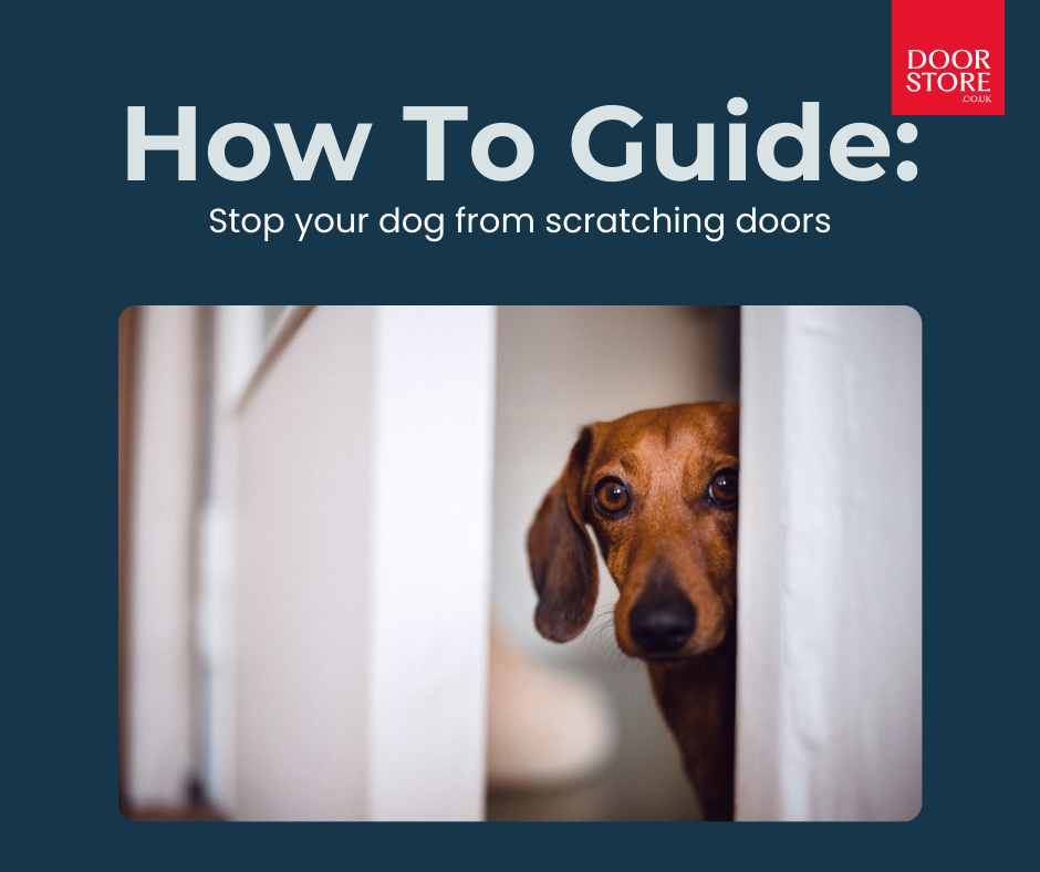 How to stop your dog from scratching doors